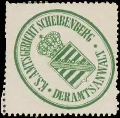 K.S. Amtsgericht Scheibenberg-Der Amtsanwalt
