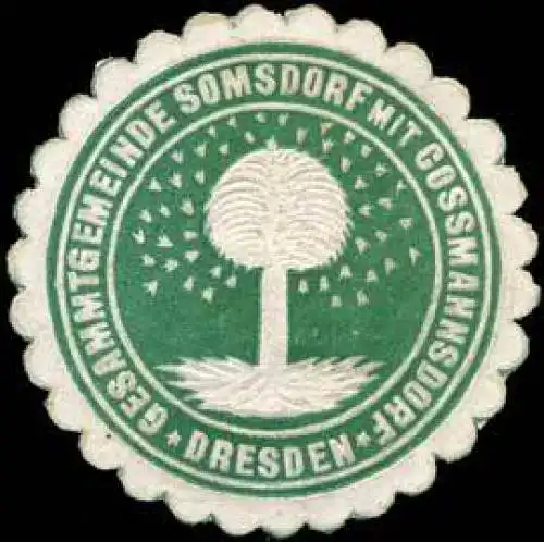 Gesammtgemeinde Somsdorf mit Cossmannsdorf-Dresden