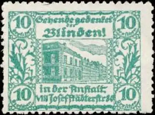 Sehende gedenket der Blinden!