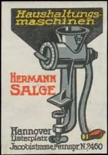 Haushaltungsmaschinen