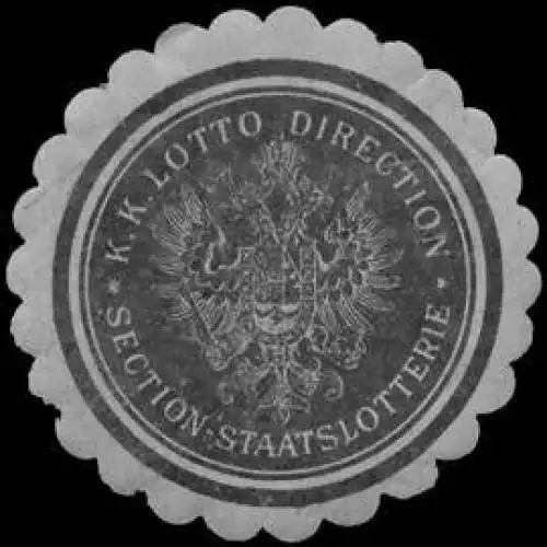 K.K. Lotto Direction-Section-Staatslotterie