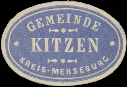 Gemeinde Kitzen Kreis Merseburg