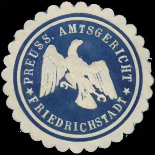 Pr. Amtsgericht Friedrichstadt