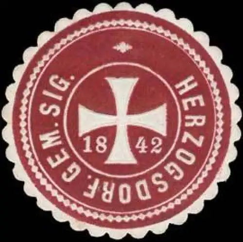 Gemeinde Siegel Herzogsdorf