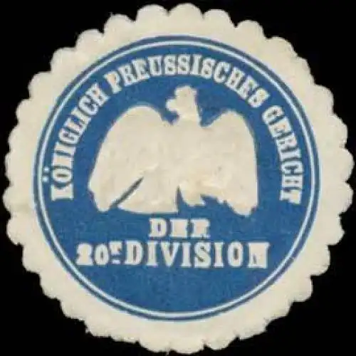 K.Pr. Gericht der 20. Division