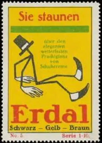 Sie staunen ... Erdal Schuhcreme