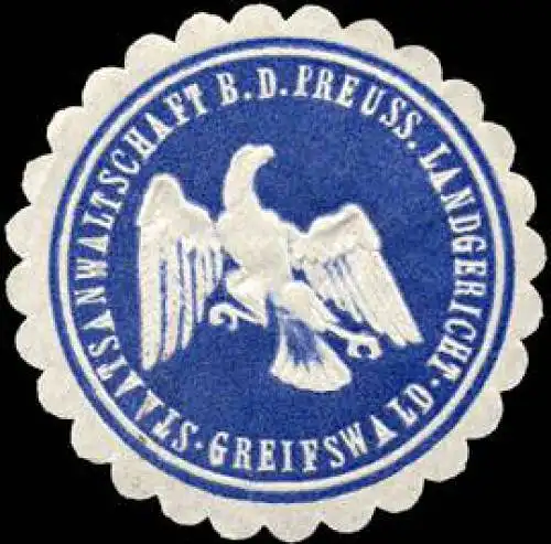 Staatsanwaltschaft bei dem Pr. Landgericht - Greifswald