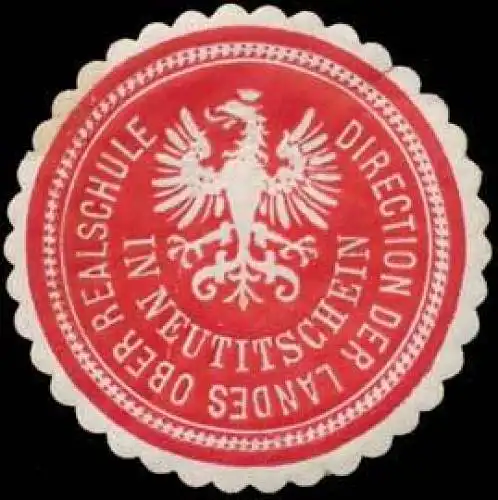 Direction der Landes Ober Realschule in Neutitschein