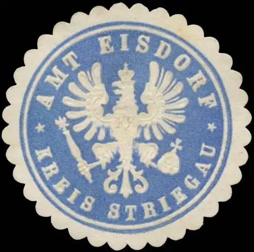 Amt Eisdorf Kreis Striegau/Schlesien