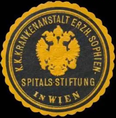 K.K. Krankenanstalt Erzh. Sophien-Spitals-Stiftung in Wien