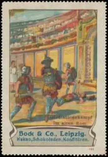 Gladiatorenkampf im alten Rom