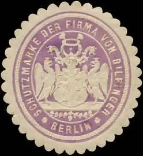 Schutzmarke der Firma von Bilfinger-Berlin