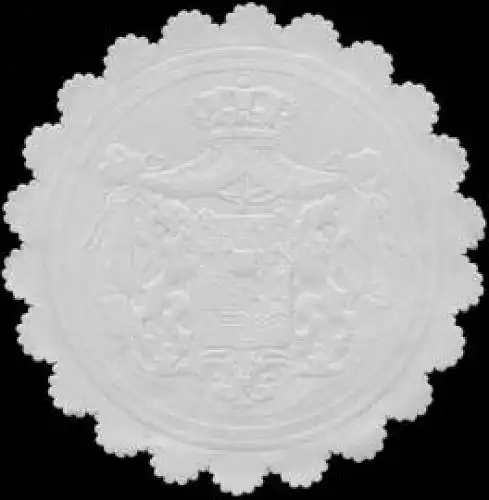 Siegel des Hofmarschallamtes Coburg