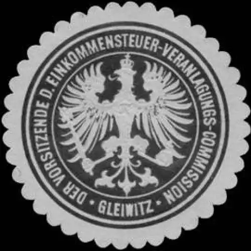 Der Vorsitzende der Einkommensteuer-Veranlagungs-Commission