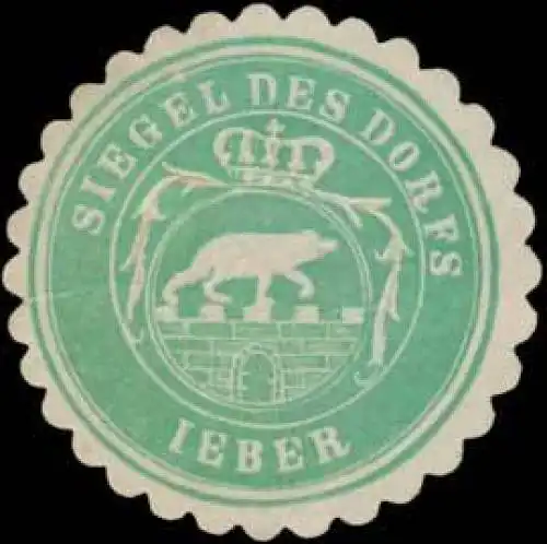 Siegel des Dorfs Ieber