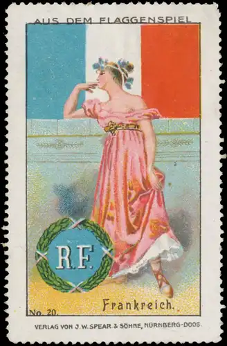 Flagge Frankreich