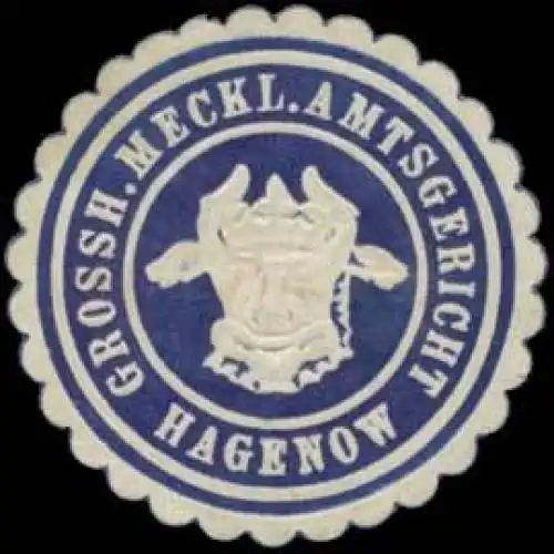 Gr. Meckl. Amtsgericht Hagenow