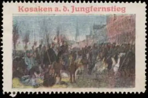 Kosaken an dem Jungfernstieg