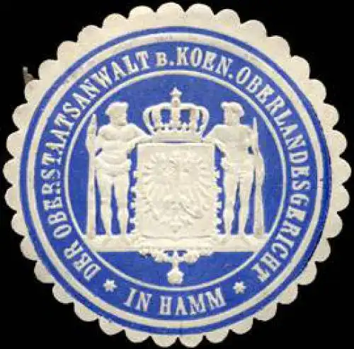 Der Oberstaatsanwalt beim K. Oberlandesgericht in Hamm