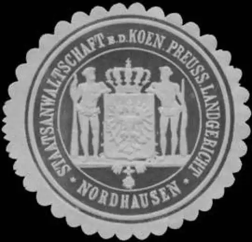 Staatsanwaltschaft bei dem K.Pr. Landgericht Nordhausen