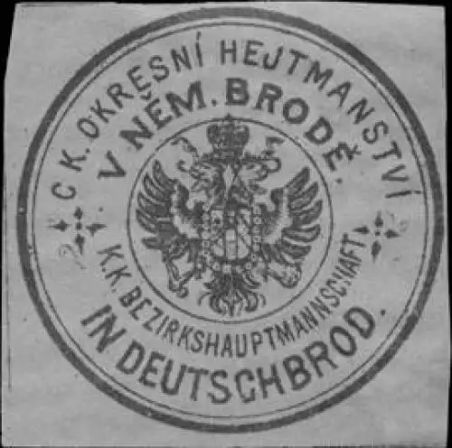 K.K. Bezirkshauptmannschaft in Deutschbrod