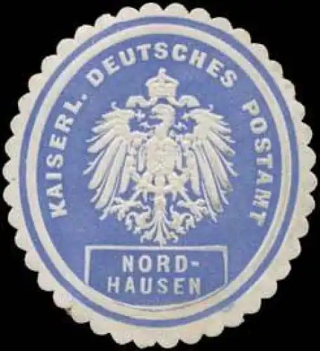 Kaiserl. Deutsches Postamt Nordhausen