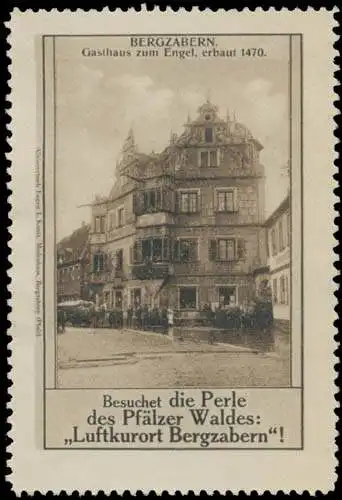 Gasthaus zum Engel in Bergzabern