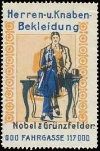 Herren- & Knabenbekleidung