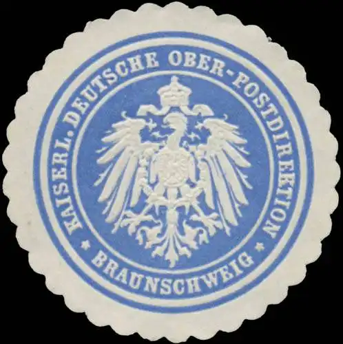 K. Deutsche Ober-Postdirection Braunschweig