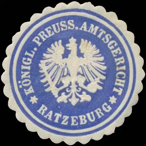 K. Pr. Amtsgericht Ratzeburg