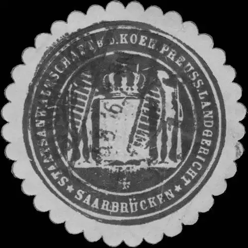 Staatsanwaltschaft b. d. K. Pr. Landgericht SaarbrÃ¼cken