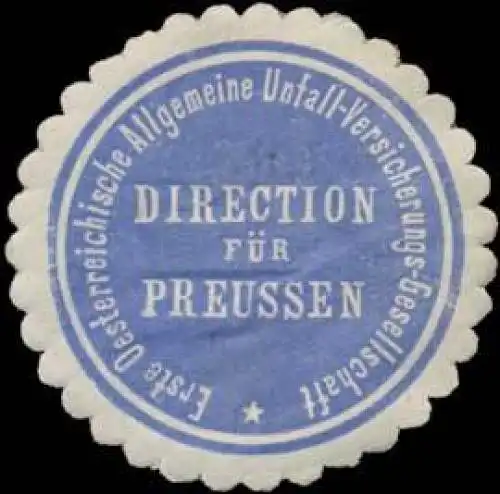Erste Oesterreichische Allgemeine Unfall-Versicherungs-Gesellschaft