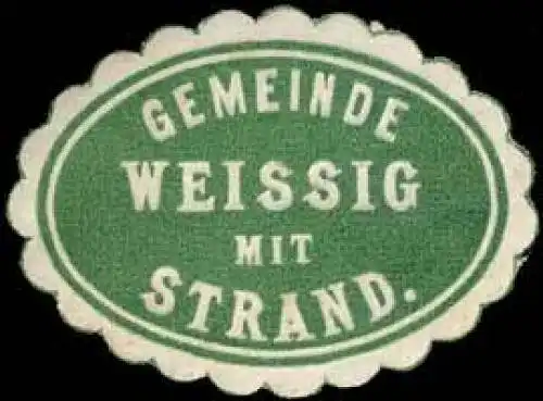 Gemeinde Weissig mit Strand