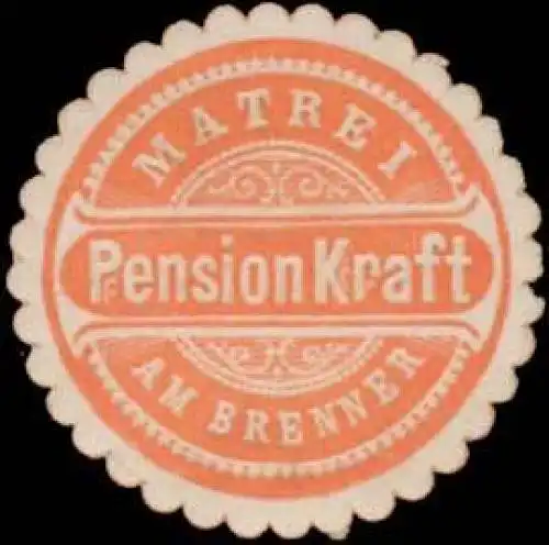 Pension Kraft