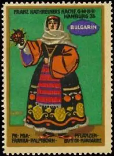 Bulgarin - Tracht in Bulgarien