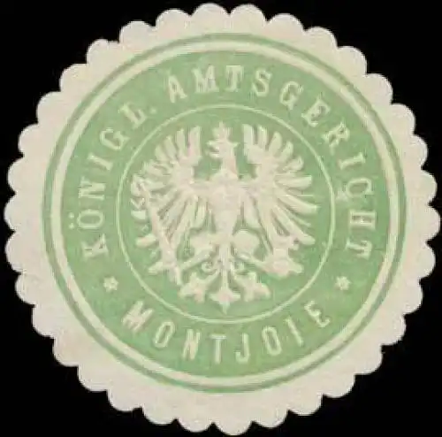 K. Amtsgericht Montjoie