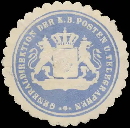 Generaldirektion der K.B. Posten und Telegraphen (Telegrafie)