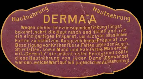 Dermata Hautnahrung