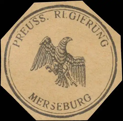 Pr. Regierung Merseburg