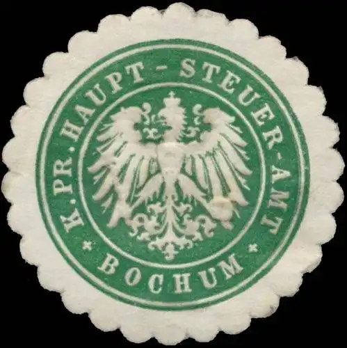 K.Pr. Haupt-Steuer-Amt Bochum