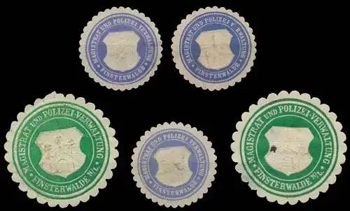 Polizei Finsterwalde Sammlung