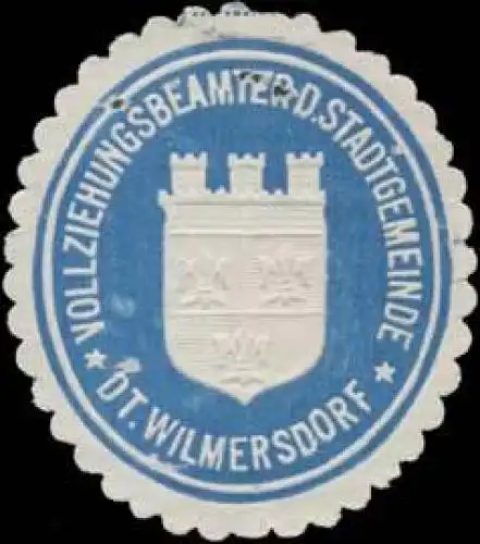 Vollziehungsbeamter der Stadtgemeinde Deutsch Wilmersdorf