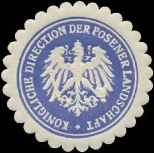K. Direction der Posener Landschaft