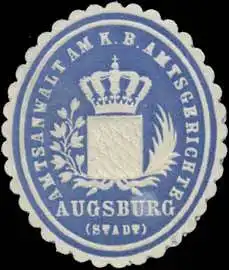 Amtsanwalt am K. Bayer. Amtsgericht Augsburg Stadt