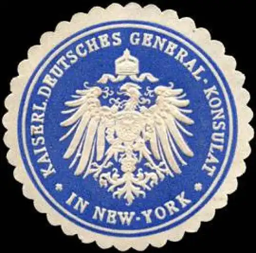 K. Deutsches General-Konsulat in New-York/USA