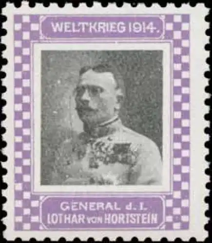 General Lothar von Hortstein