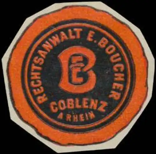 Rechtsanwalt E. Boucher