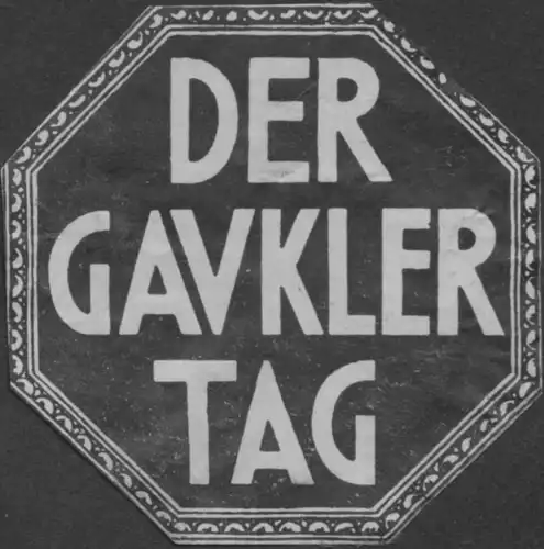 Der Gauklertag