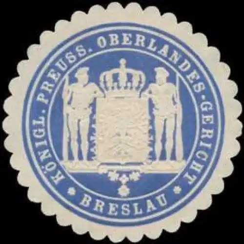 K.Pr. Oberlandes-Gericht Breslau