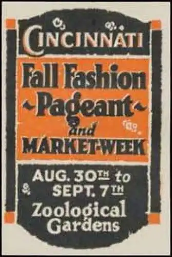 Fall Fashion Pageant